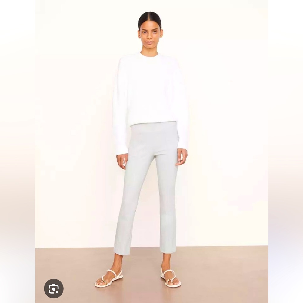 NWT Vince Stitch Front Seam Ponte Legging, light mint stone - SMALL